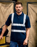 Two Band & Brace Hi Vis Polo Shirt