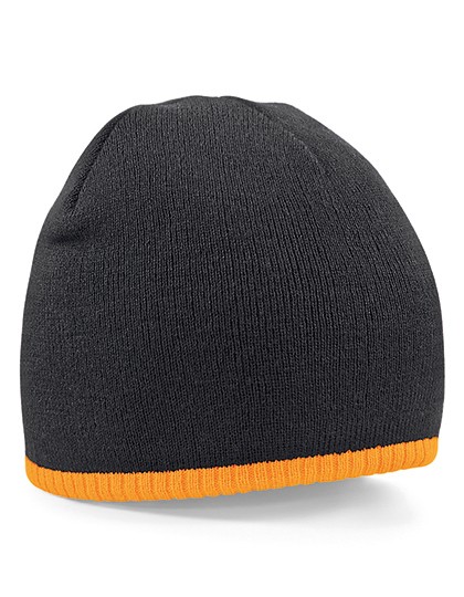 Two-Tone Pull-On Beanie