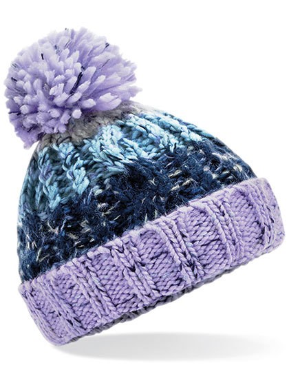 Infant Corkscrew Pom Pom Beanie