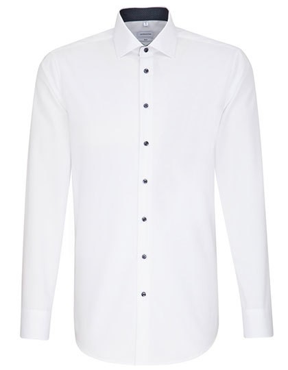 Men`s Shirt Poplin Slim Fit Longsleeve