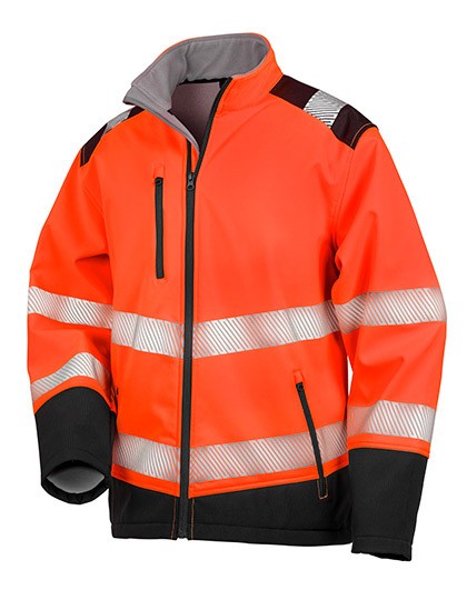 Printable Ripstop Safety Softshell Jacket