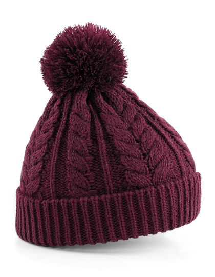 Cable Knit Snowstar® Beanie