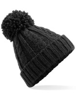 Cable Knit Melange Beanie