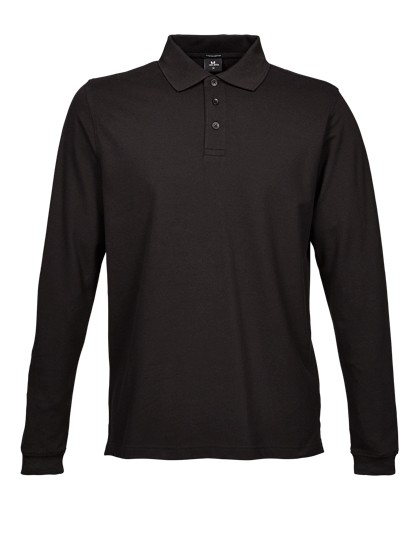 TJ1406 Men´s Luxury Stretch Long Sleeve Polo