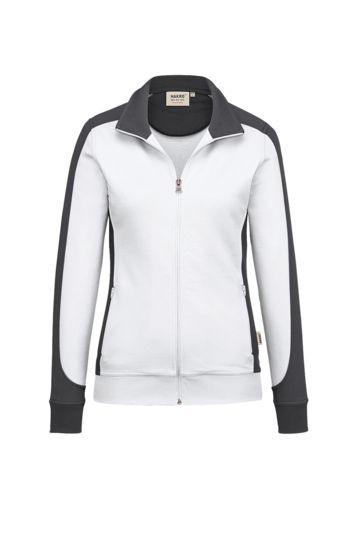 HAKRO Damen Sweatjacke Contrast Mikralinar® NO. 277