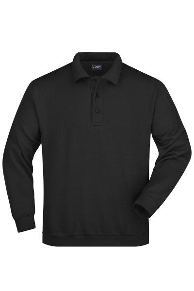 JN041 Herren Polo-Sweat Heavy