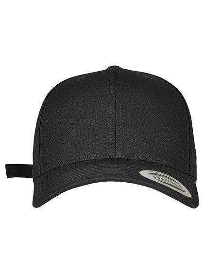 6-Panel Curved Metal Snap Cap