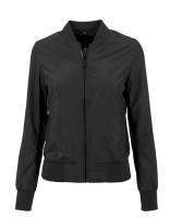 Ladies` Nylon Bomber Jacket