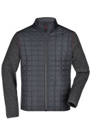 JN742 Men's Knitted Hybrid Jacket