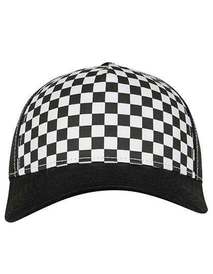 Checkerboard Retro Trucker