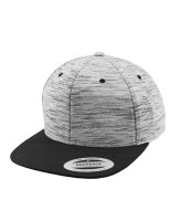 Stripes Melange Crown Snapback