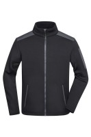 JN591 Men's Knitted Fleece Jacket