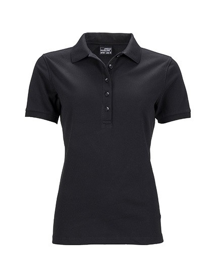 JN709 Ladies` Elastic Polo Piqué