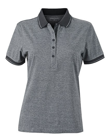 JN705 Ladies` Heather Polo