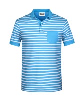 JN8030 Men's Polo Striped