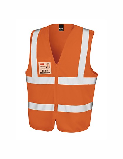 Zip I.D Safety Tabard