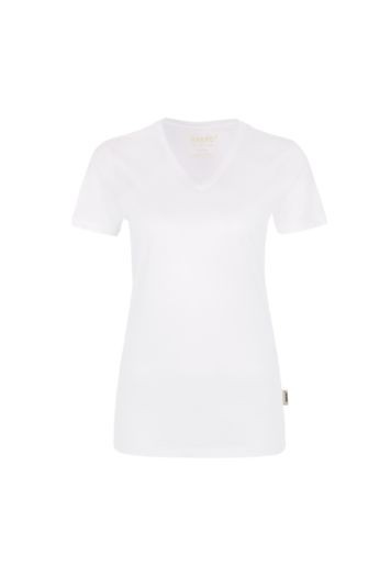 HAKRO Damen V-Shirt COOLMAX® NO. 187