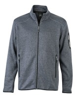 JN762 Men`s Knitted Fleece Jacket