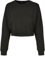 Ladies Terry Cropped Crew