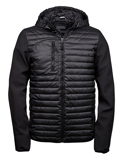 TJ9628 Men´s Hooded Crossover Jacket