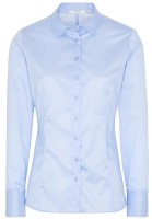 Eterna Bluse Cover Shirt Twill - Slim Fit - Ohne Brusttasche