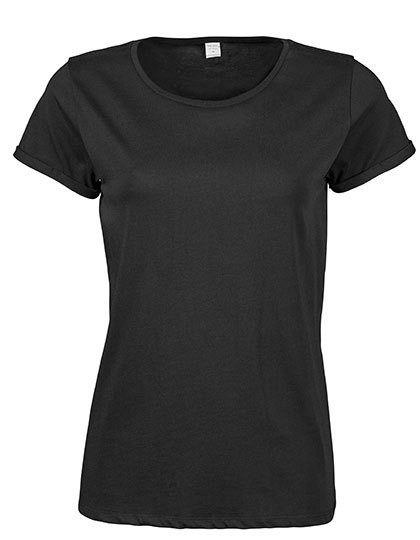 TJ5063 Womens Roll-Up Tee