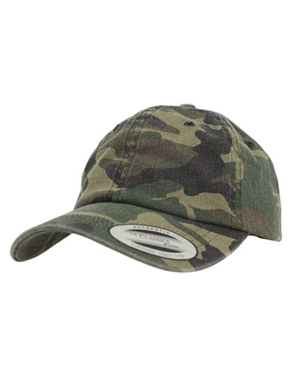 Low Profile Camo Washed Cap